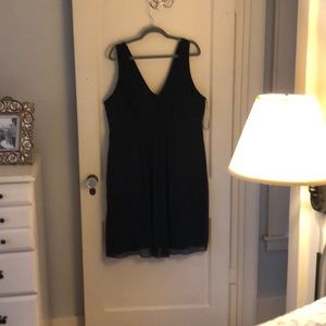 J.Crew crepe/silk bridesmaid dress.